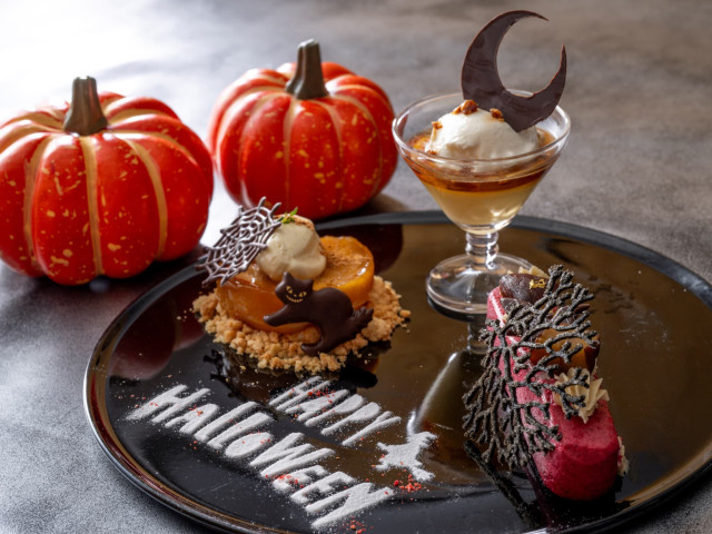 ヨコハマ グランド インターコンチネンタル ホテル　大人も楽しめるハロウィンスイーツ